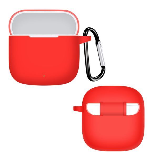 Чохол-накладка CDK для Huawei FreeBuds SE 3 | Silicone Candy Friendly с карабином (016459) (red) 020036-074 фото