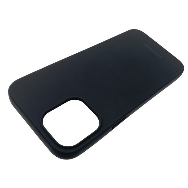 Чохол-накладка Silicone Hana Molan Cano SF Jelly для Apple iPhone 12 Pro Max 6.7" (black) 010700-076 фото