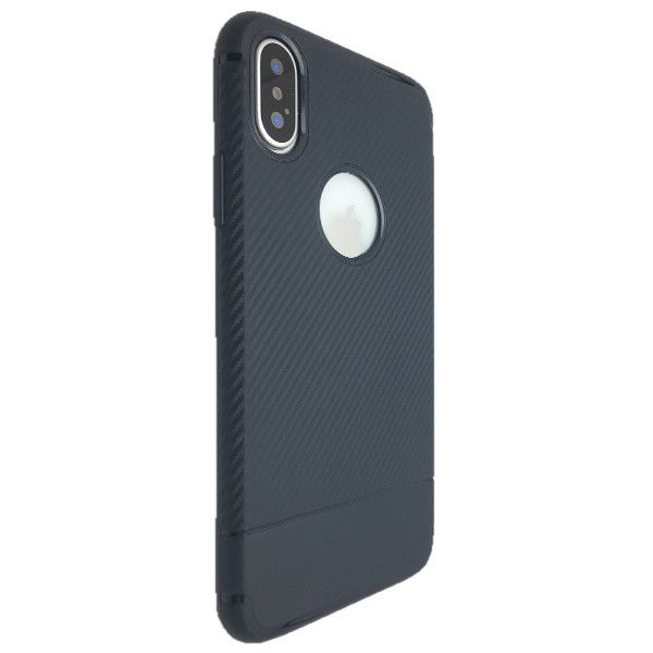 Накладка силикон South Carbon для Apple iPhone X (dark blue) 06677-743 фото