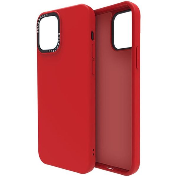 Чохол-накладка Silicone Molan Cano SF Jelly MAI XI для Apple iPhone 12 / 12 6.1 Pro" (red) 012781-120 фото