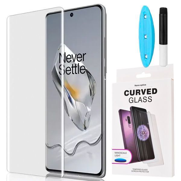 Защитное стекло 2шт CDK для OnePlus 12R / Ace 3 / Ace 3 Pro | UV Curved (014478) (clear) 018739-063 фото