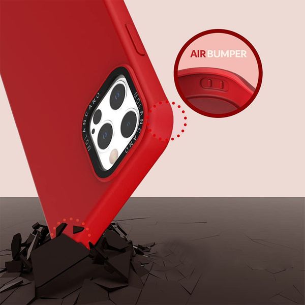 Чехол-накладка Silicone Molan Cano SF Jelly MIXXI для Apple iPhone 12 / 12 Pro (red) 012781-120 фото