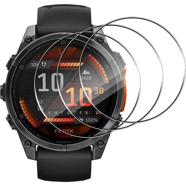 Защитная пленка 3шт CDK для Garmin Fenix 8 47mm | Composite Film box (021010) (black) 021021-062 фото
