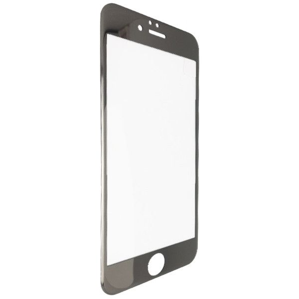 Защитное стекло на весь экран зеркало с пластик борт для Apple iPhone 6 / 6S (silver) 03278 фото