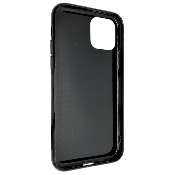 Чохол-накладка Silicone Carbon Glance для Apple iPhone 11 Pro Max (black) 09895-076 фото