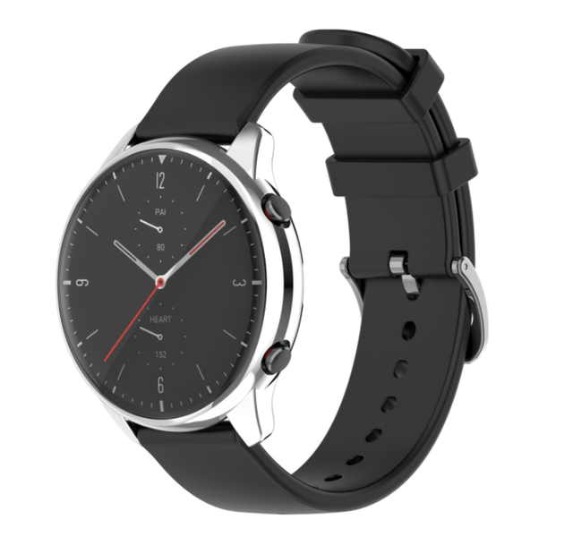 Чехол-накладка CDK Silicone Face Case для Xiaomi Amazfit GTR 2e (011413) (silver) 012603-227 фото