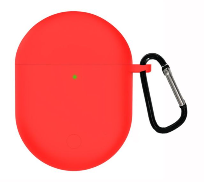 Чохол-накладка DK Silicone Candy Friendly з карабіном для Xiaomi Redmi AirDots 3 Pro / Buds 3 Pro (red) 012913-074 фото