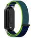 Ремешок CDK для Xiaomi Mi Smart Band 9 | Nylon Sport Loop (018018) (blue / green) 018019-106 фото 1