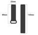 Ремінець CDK для Gelius Pro GP-SW007 | 22mm Silicone Shaped Magnetic Band (018823) (black) 018986-124 фото 4