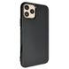 Чохол-накладка Silicone Carbon Glance для Apple iPhone 11 Pro Max (black) 09895-076 фото 1