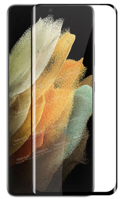 Захисне скло DK Full Glue 3D для Samsung Galaxy S21 Ultra 5G (G998) (black) 015567-062 фото