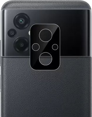 Захисне скло на камеру DK 3D Color Glass для Xiaomi Poco M5 (015608) (black) 015608-062 фото