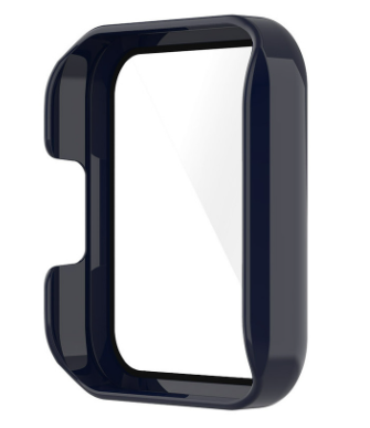 Чехол-накладка DK Пластик Glos Glass Full Cover для Xiaomi Redmi Watch 2 Lite (dark blue) 014430-132 фото