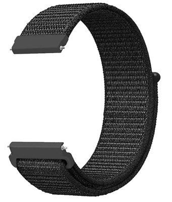 Ремінець CDK для Kospet Pulse | 22mm Nylon Sport Loop (012416) (black) 022999-124 фото