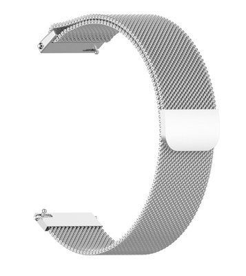 Ремінець CDK для Kospet Tank M1 Pro | 20 mm Metal Milanese Loop Magnetic (09649) (silver) 023022-227 фото