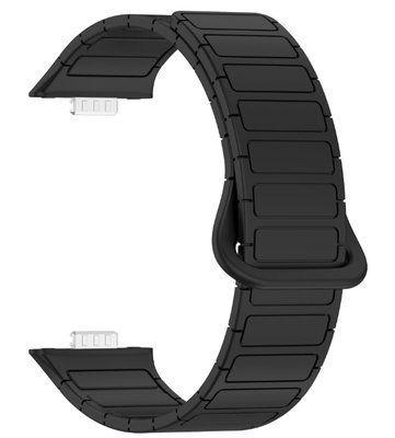 Ремешок CDK для Huawei Watch Fit 4 | Silicone Shaped Magnetic Band (021973) (black) 021976-124 фото