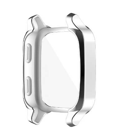 Чохол-накладка CDK Silicone Face Case для Garmin Venu Sq 2 / Sq 2 Music (012429) (silver) 016091-227 фото