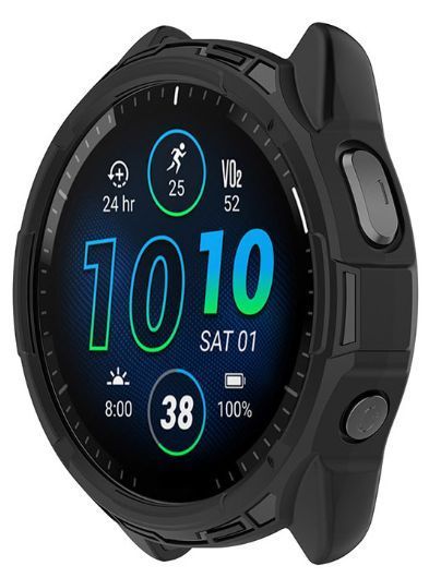 Чохол-бампер 2 шт CDK для Garmin Frenner 965 | Силікон Outlines (016325) (black) 022790-124 фото