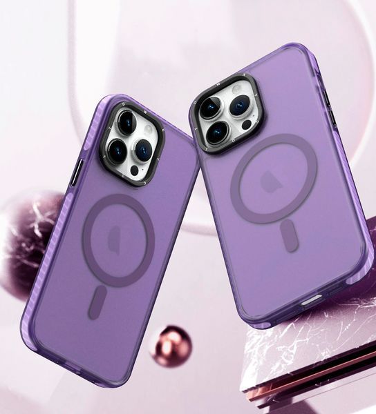 Чехол-накладка DK для Apple iPhone 13 Pro Max | MagSafe Composite Matte (deep purple) 018489-061 фото