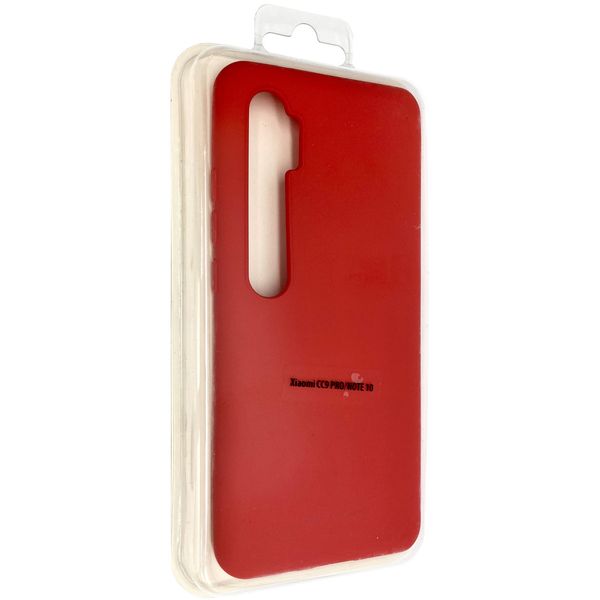 Чохол-накладка Silicone Hana Molan Cano для Xiaomi Mi Note 10 / Mi CC9 Pro (red) 09884-120 фото