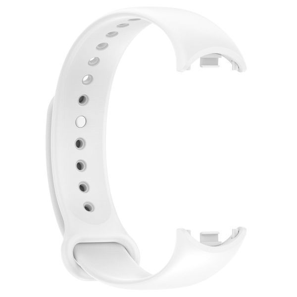 Ремінець CDK для Xiaomi Mi Smart Band 9 | Silicone Sport Band (015812) (white) 018015-127 фото