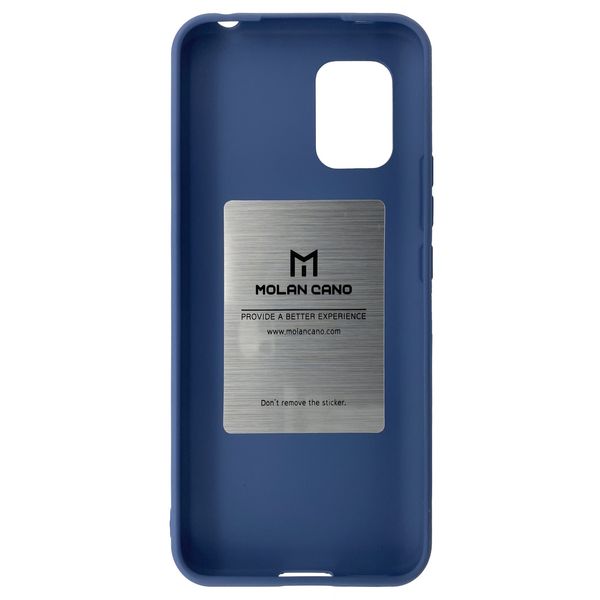 Чехол-накладка Silicone Hana Molan Cano для Xiaomi Mi 10 Lite / Mi 10 Youth (blue) 010504-077 фото