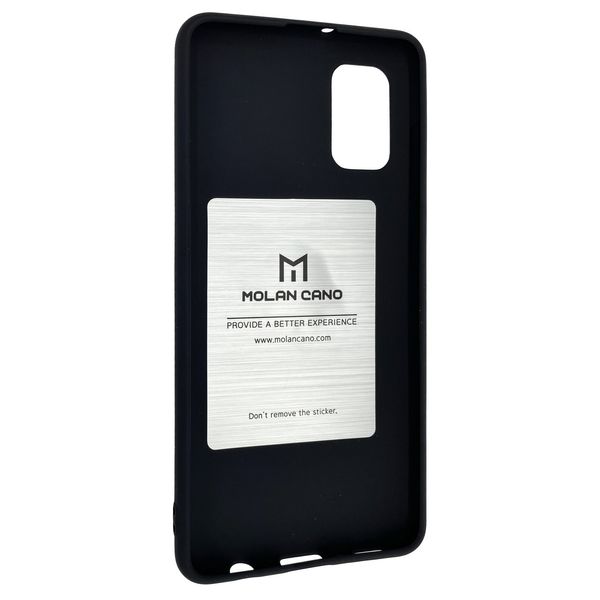 Чохол-накладка Silicone Hana Molan Cano для Samsung A41 / A415 (black) 010294-076 фото