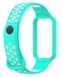 Ремешок DK Silicone Sport Band Nike для Xiaomi Amazfit Band 7 (mint / white) 016236-065 фото 2