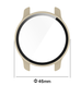 Чехол-накладка DK Пластик Gloss Glass Full Cover для Garmin Venu 2 Plus (ivory) 016377-008 фото 4