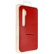 Чехол-накладка Silicone Hana Molan Cano для Xiaomi Mi Note 10 / Mi CC9 Pro (red) 09884-120 фото 3