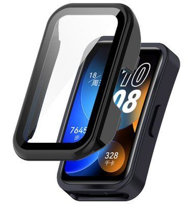 Чохол-накладка CDK для Huawei Band 10 | Пластик Gloss Glass Full Cover (016251) (black) 020140-124 фото