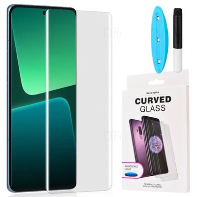 Защитное стекло CDK UV Curved для Xiaomi 13 Pro (014478) (clear) 017755-063 фото