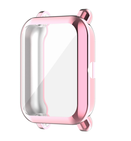 Чехол-накладка DK Silicone Face Case для Xiaomi Amazfit Bip / Bip Lite (012417) (pink rose) 012417-328 фото