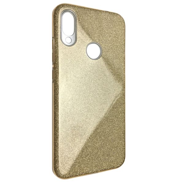 Чехол-накладка DK Silicone Glitter Heaven Rain для Xiaomi Redmi 7 (gold) 08749-723 фото