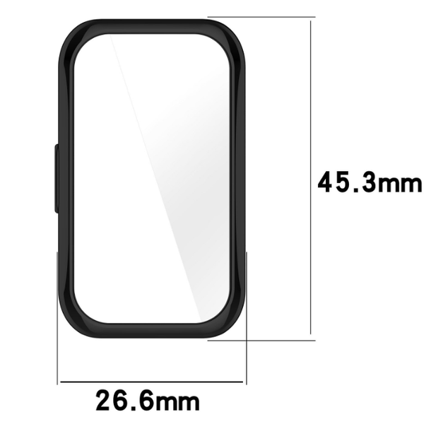 Чохол-накладка DK Silicone Face Case для Huawei Band 8 (black) 016324-124 фото