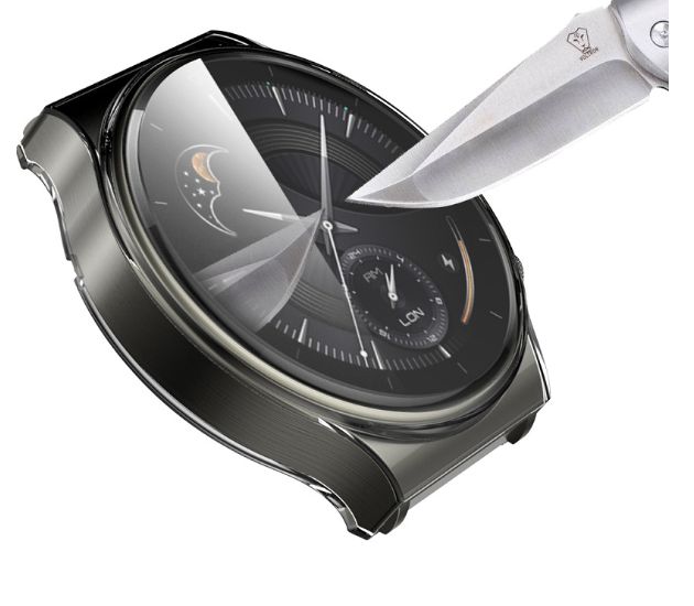 Чехол-накладка DK Silicone Face Case для Huawei Watch GT 2 Pro 46mm (clear) 011409-936 фото