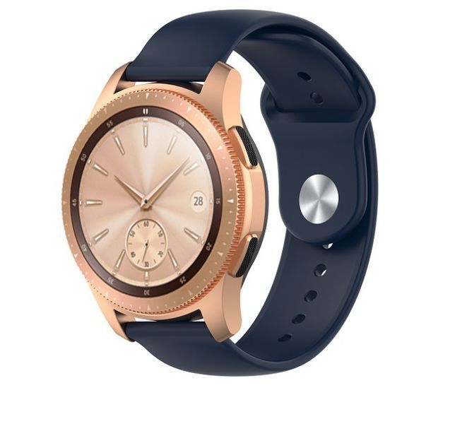 Ремінець CDK для Huawei Watch 4 | 20mm Silicone Sport Band (011908) (dark blue) 019833-132 фото