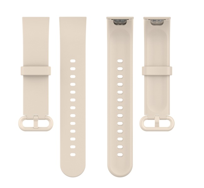 Ремінець DK Silicone Sport Band Classic для Xiaomi Mi Watch Lite (011912) (Ivory) 011912-008 фото