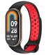 Ремінець DK Silicone Sport Band Nike для Xiaomi Mi Band 8 (black/ red) 015815-963 фото 2