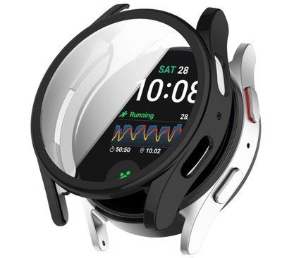 Чехол-накладка DK для Samsung Galaxy Watch7 (L300 / L305) 40mm | Silicone Face Case (black) 018161-124 фото