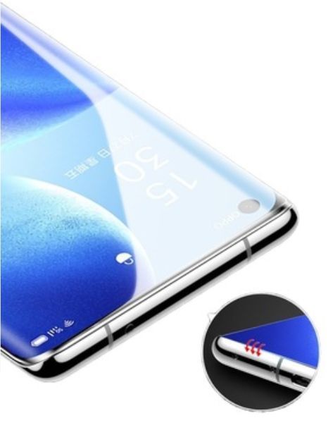 Защитное стекло 2шт CDK для Oppo Reno4 Pro | UV Curved (010276) (clear) 018754-063 фото
