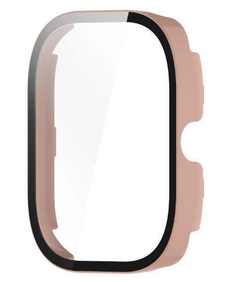 Чехол-накладка DK Пластик Gloss Glass Full Cover для Xiaomi Redmi Watch 4 (pink) 017579-373 фото
