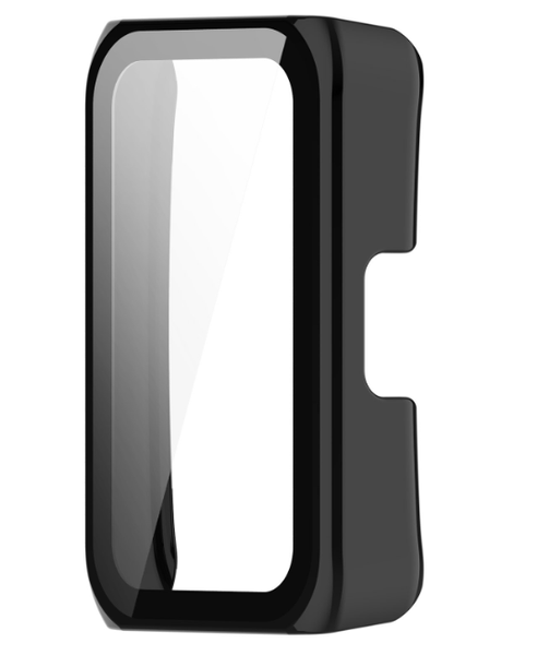 Чохол-накладка CDK Пластик Gloss Glass Full Cover для Huawei Band 6 (015556) (black) 015573-124 фото