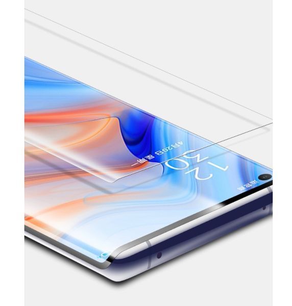 Защитное стекло 2шт CDK для Oppo Reno4 Pro | UV Curved (010276) (clear) 018754-063 фото