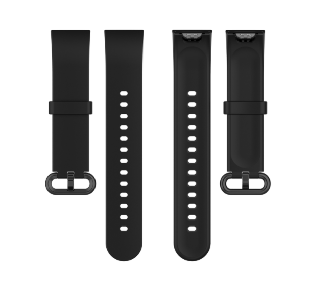 Ремінець DK Silicone Sport Band Classic для Xiaomi Redmi Watch / Mi Watch Lite (black) 011912-124 фото