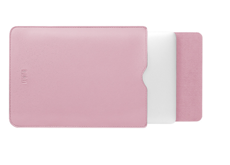 Чохол-конверт Bubm Екошкіра Vertical Liner Bag Protective Sleeve для Ноутбука 13" (pink) 015544-039 фото