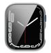 Чехол-накладка DK Пластик Soft-Touch Glass Full Cover для Apple Watch 45mm (silver) 013559-227 фото 2