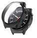 Чехол-накладка DK Пластик Glos Glass Full Cover для Xiaomi Watch S1 (black) 014427-124 фото 1