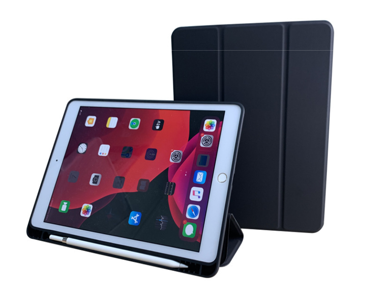 Чехол-книжка CDK Эко-кожа силикон Smart Case Слот под Стилус для Apple iPad 10.2" 8gen 2020 (011189) (black) 013744-080 фото