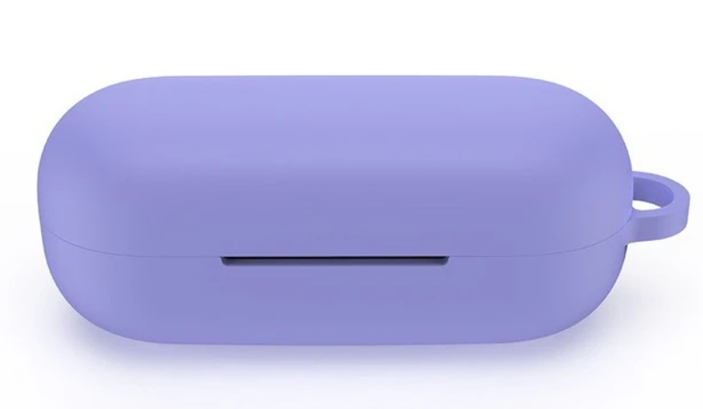 Чехол-накладка DK Silicone Candy Friendly с карабином для Huawei FreeBuds SE (lavender grey) 016025-991 фото
